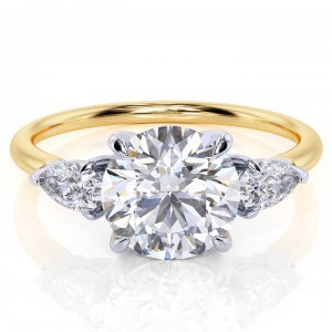 Geraldine 1 Carat Round Diamond Ring
