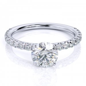 Daniella 1 Carat Round Diamond Engagement Ring