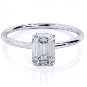 Cassandra 2.01 Carat Emerald Engagement Ring
